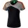 Erima Premium One 2.0 T-Shirt black/grey melange/neon orange