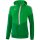 Erima Squad Tracktop Jacke Mit Kapuze fern green/smaragd/silver grey