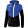 Erima Squad Tracktop Jacke Mit Kapuze new royal/black/white