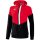 Erima Squad Tracktop Jacke Mit Kapuze red/black/white