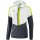 Erima Squad Trainingsjacke Mit Kapuze white/slate grey/bio lime