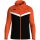 Jako Iconic Kapuzenjacke schwarz/neonorange