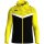 Jako Iconic Kapuzenjacke schwarz/soft yellow