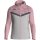 Jako Iconic Kapuzenjacke soft grey/dusky pink/anthra light