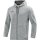 Jako Premium Basics Kapuzenjacke grau meliert