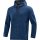 Jako Premium Basics Kapuzenjacke marine meliert