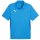 Puma teamGoal 24 Polo Electric Blue Lemonade-Puma White-Puma Team Royal