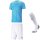 Puma teamUltimate 23 Trikotsatz light blue - white - white