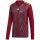 adidas Striped 19 Trikot Langarm collegiate burgundy/bold yellow