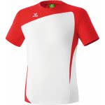 Das Erima Club 1900 T-Shirt in der Farbe weiß/rot