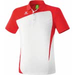Das Erima Club 1900 Poloshirt gibt es wie im Teamsportin weiß/rot