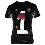 Das schwarze Adidas DFB #1 Home Coming T-Shirt