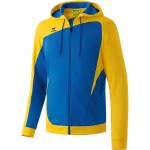 Die gelb blaue Erima Club 1900 Trainingsjacke mit Kapuze