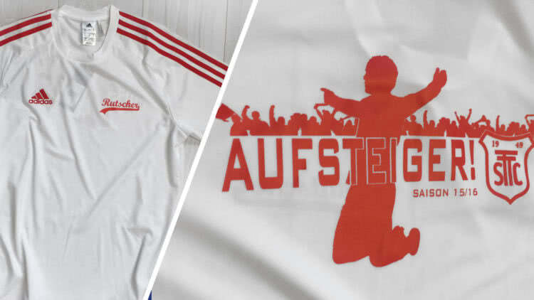 Die Aufsteiger T-Shirts mit Bedruckung