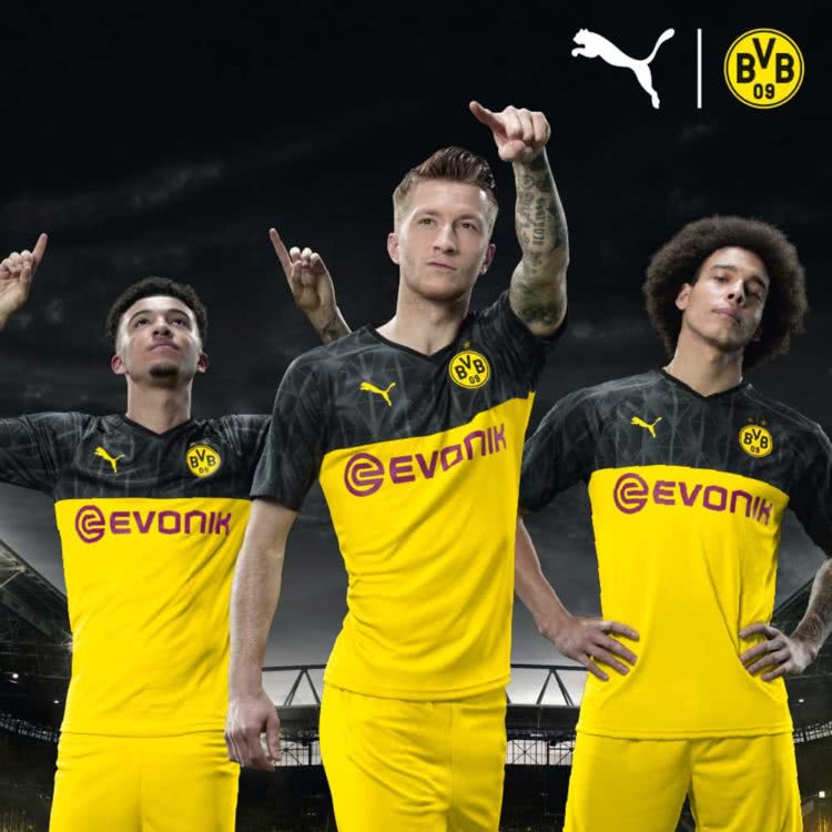 Das Puma BVB Cup Trikot als Turnier Trikot für DFB Pokal und UCL