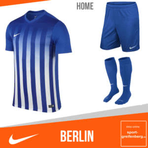 Die Nike Berlin Trikots Hosen Stutzen Home 2017/2018 für die Heim Trikot Kollektion.