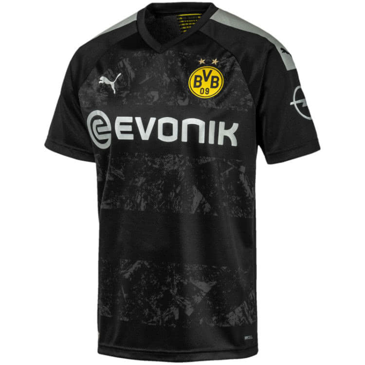 Das Borussia Dortmund Away Trikot 2019 2020 in schwarz