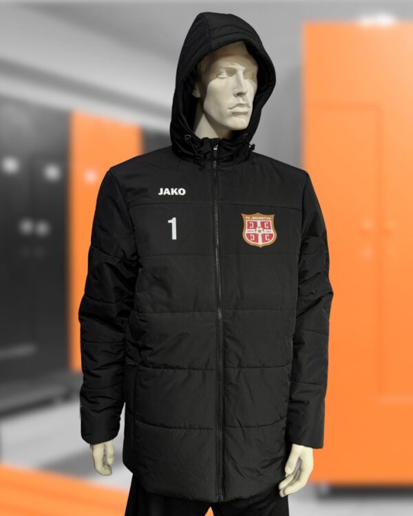 Die Coach und Stadionjacken mit Druck von Jako