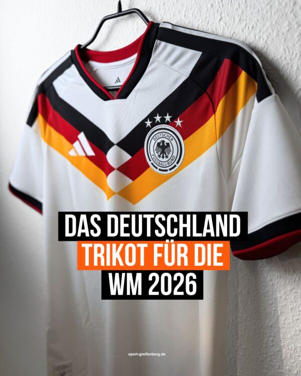 Das Deutschland Heim Trikot der WM 2026 mit dem adidas DFB Home Jersey 26