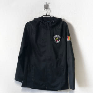 Die Erima Jacke mit Logo Druck der Petanque Freunde Saarbrücken