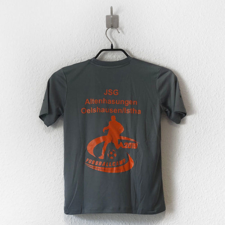 Das Fußballcamp T-Shirt mit Logo