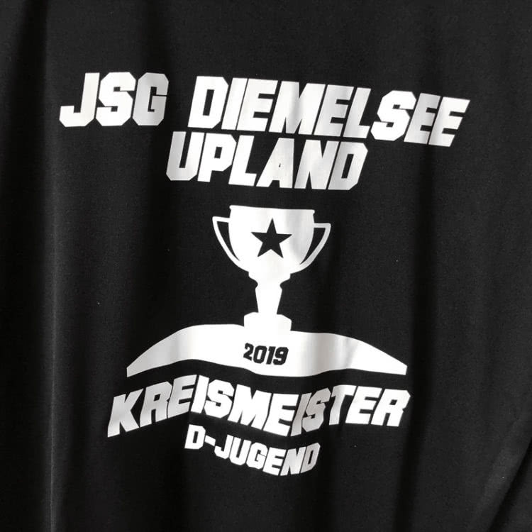 Fußball Meister T-Shirts mit Grafik Aufdruck