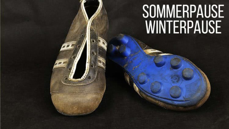 Fußballschuhe pflegen Sommerpause Winterpause