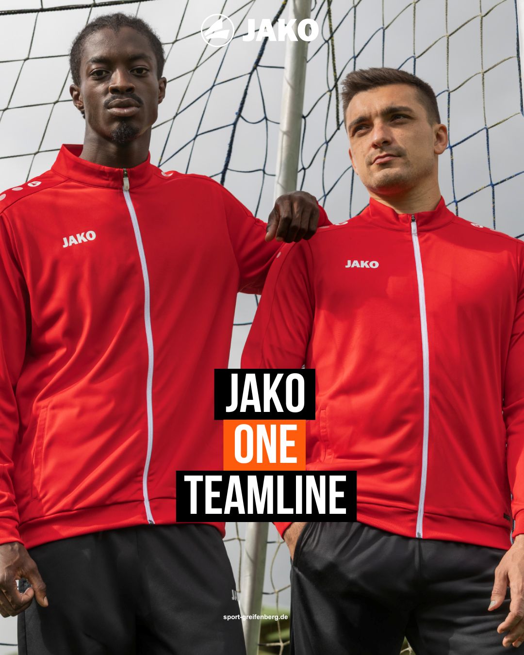 Die Jako One Teamline mit der kompletten Sportbekleidung