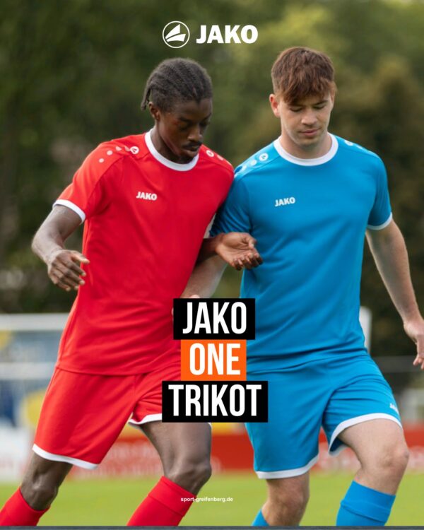 Das Jako Trikot One 2026-2027 für Kinder, Jugendliche und Erwachsene