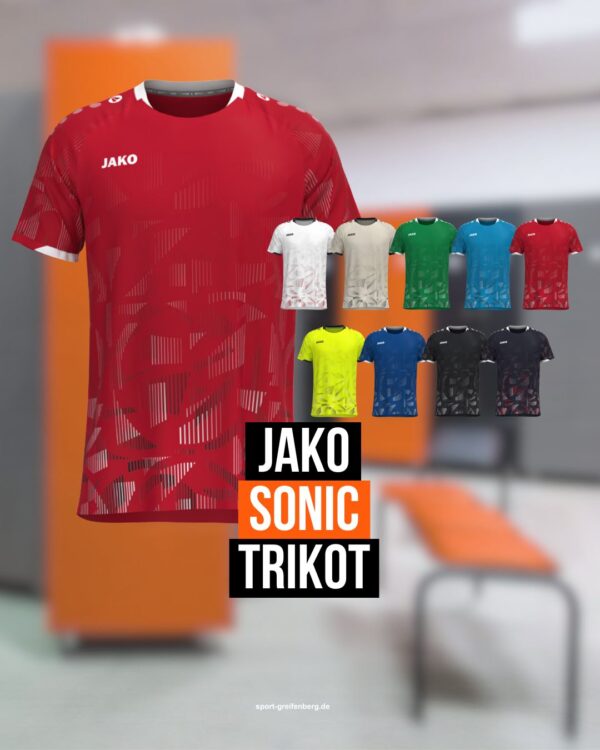 Das Jako Trikot Sonic für Grafik Trikotsätze der Saison 2026/2027