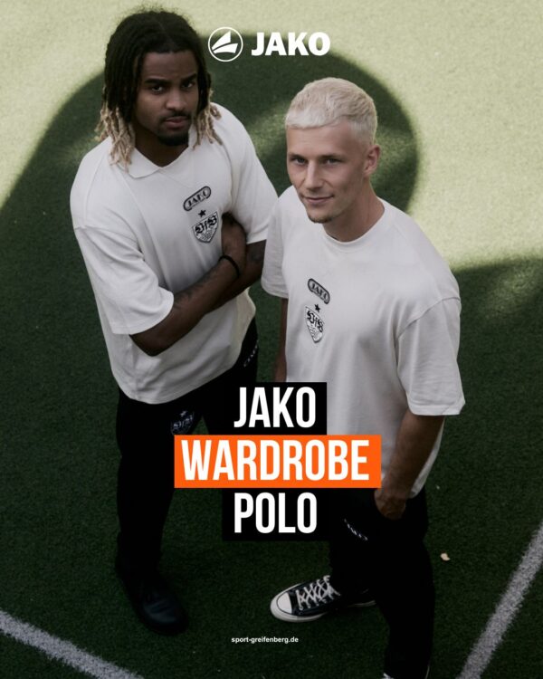 Das Jako Wardrobe Poloshirt und T-Shirt für die Teambekleidung