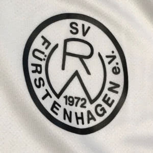 Das SV RW Fürstenhagen bei der Trikot Bedruckung