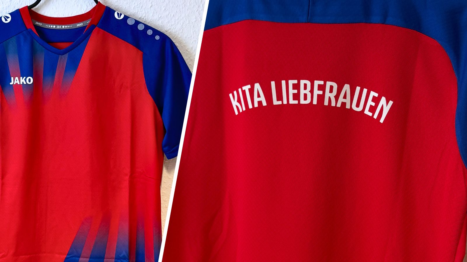 Die Kita Trikot Shirts mit eigenem Aufdruck