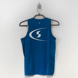 Das Leichtathletik Tank Top und Singlet mit dem Logo Druck auf dem Rücken