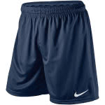 Die Nike Park Knit Short in midnight new navy/white