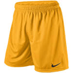 Die Nike Park Knit Short gibt es in universtiy gold