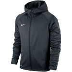 Die Nike Trainingsjacke mit Kapuze gibt es auch in schwarz