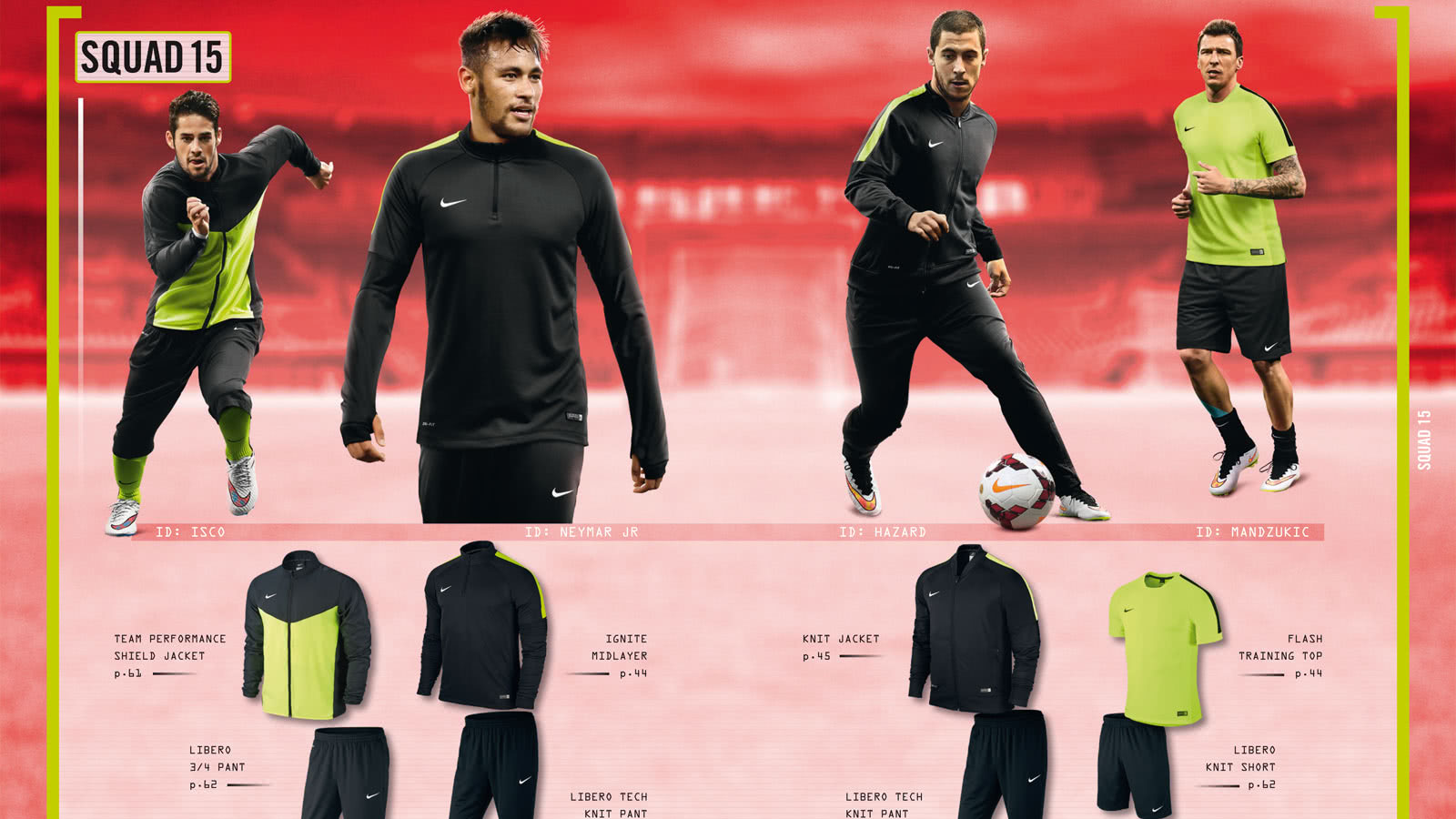 Nike Football 2015/2016 Katalog Download + Angebote - Sportartikel ... Im Nike Football 2015-2016 Katalog gibt es die Nike Squad 15 Teamline