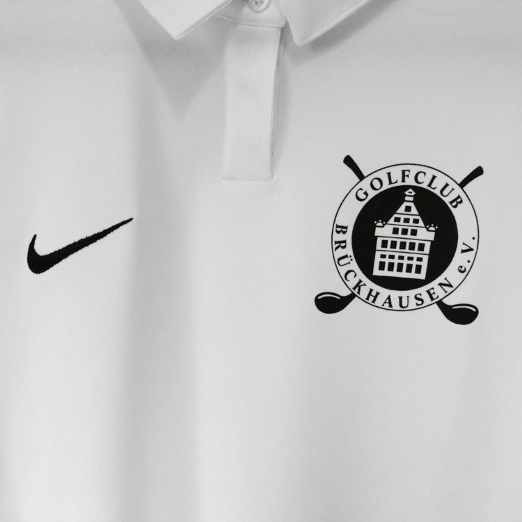 das Nike Golf Club Polo mit Logo Aufdruck