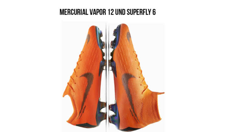 Die Nike-Mercurial-Vapor 360 und-Superfly 360 Fuß