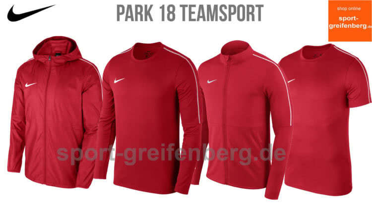Die Nike Park 18 Sportbekleidung aus dem Fußball Katalog