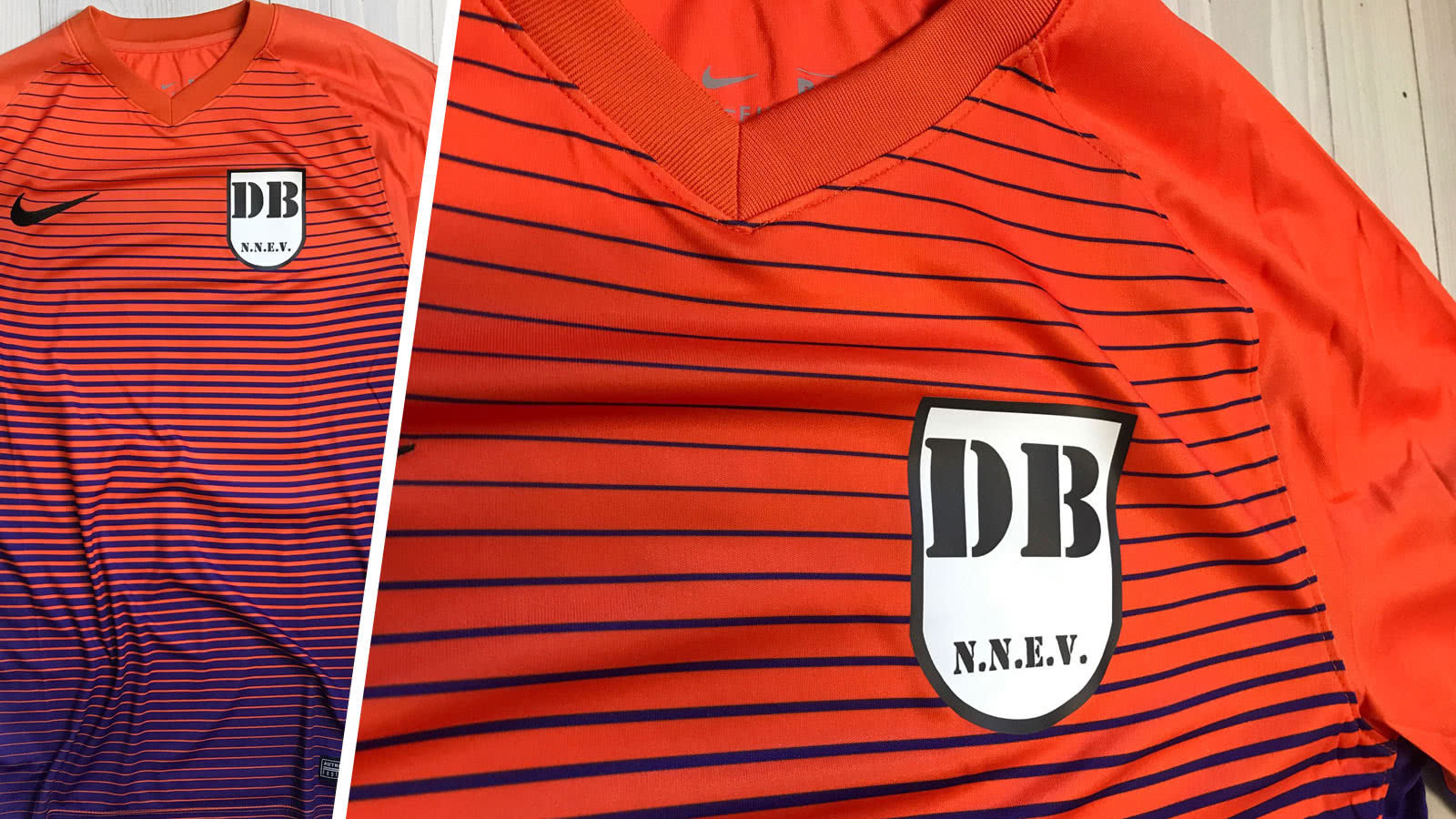 Die Nike Trikot Bedruckung der Dumbabbler