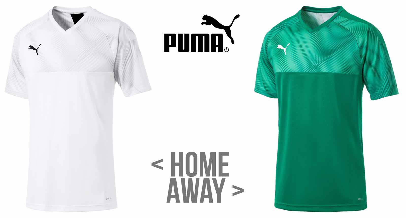 Das Puma Gladbach Trikot 2019/2020 Home und Away auf Grundlage des Cup Jersey