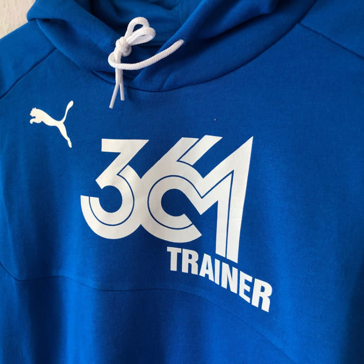 Das Hoodie mit 361 Trainer Logo