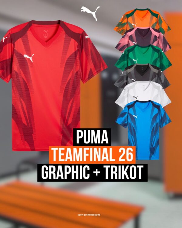 Puma teamFinal 26 Graphic+ Trikot 2026/2027
