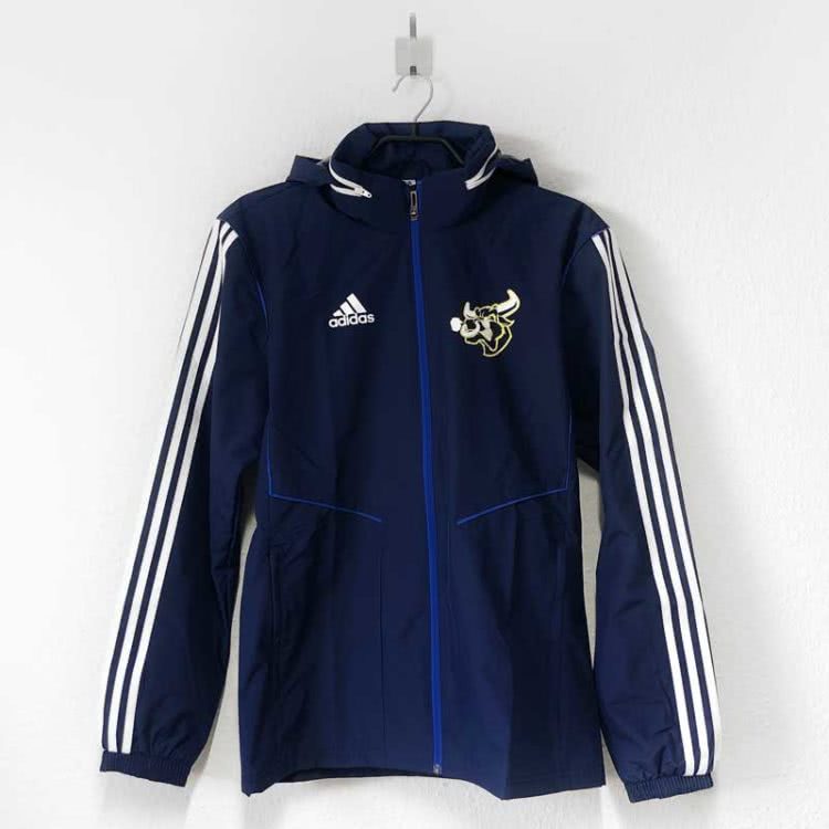 adidas Regenjacken für den Karnevalsverein mit Logo