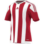 Das rot/weiße Adidas Striped 15 Jersey power red/white