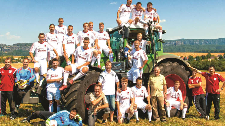 Trikot mit Druck SC Traktor Reinhardtsdorf Trikotsatz