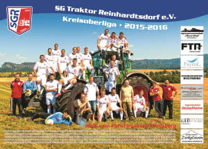 Die Trikots mit Druck vom SG Traktor Reinhardtsdorf