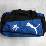 Sporttaschen mit Aufdruck des Vereinslogos (VfL Gera)